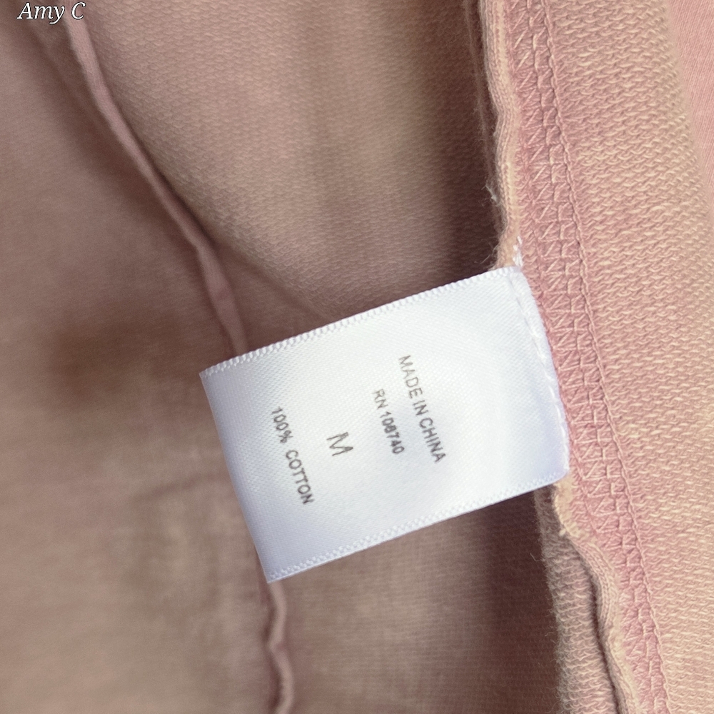 NorthStyle Dusty Pink Open Front Cardigan With Zip Pockets Size M NWOT - Picture 5 of 6